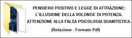 pensiero positivo e legge di attrazione